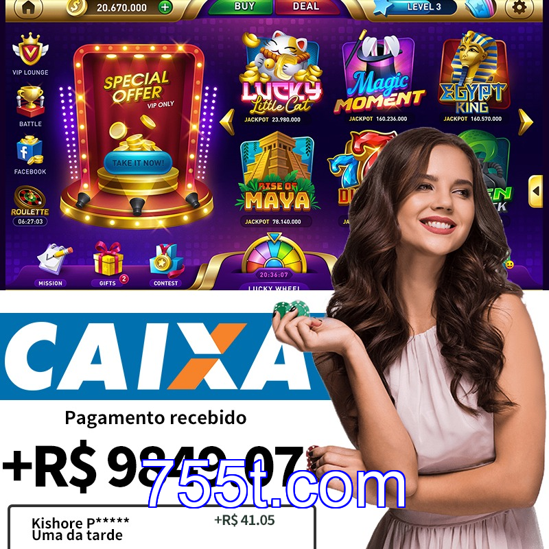 Cadastro no 755t: Comece com um Bônus de Boas-vindas!